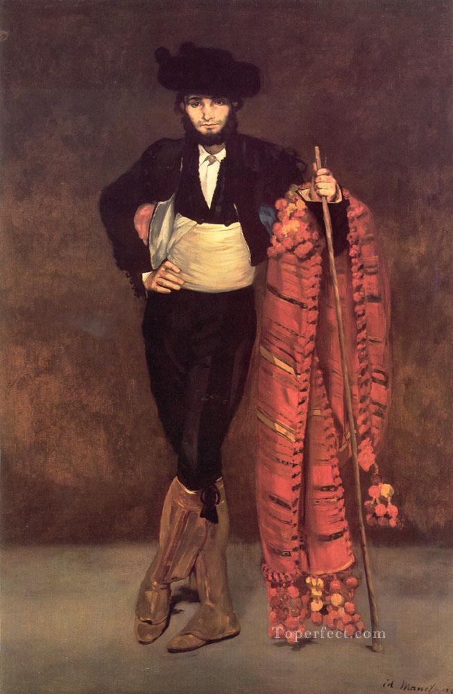 Young Man in the Costume of a Majo Realism Impressionism Edouard Manet Oil Paintings